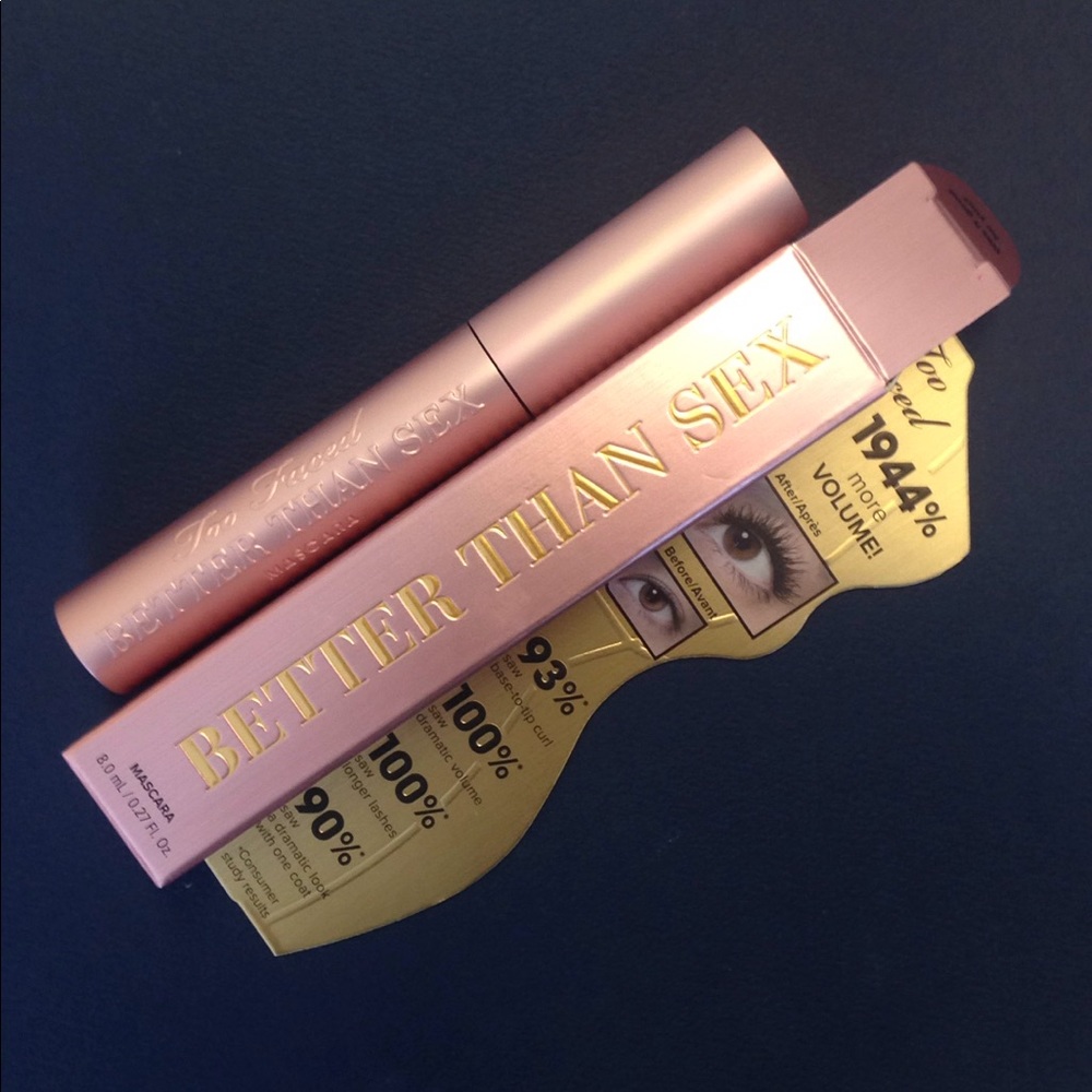 FULL SIZE BNIB Too Faced Better Than Sex Mascara